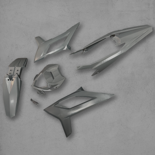 Kit plastique origine Beta 50 rr 2021-2026 gris | Oxmoto