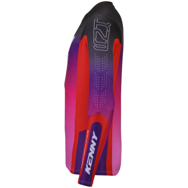 Maillot enfant KENNY performance violet | Oxmoto