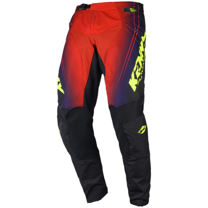 Pantalon enfant KENNY track focus rouge | Oxmoto