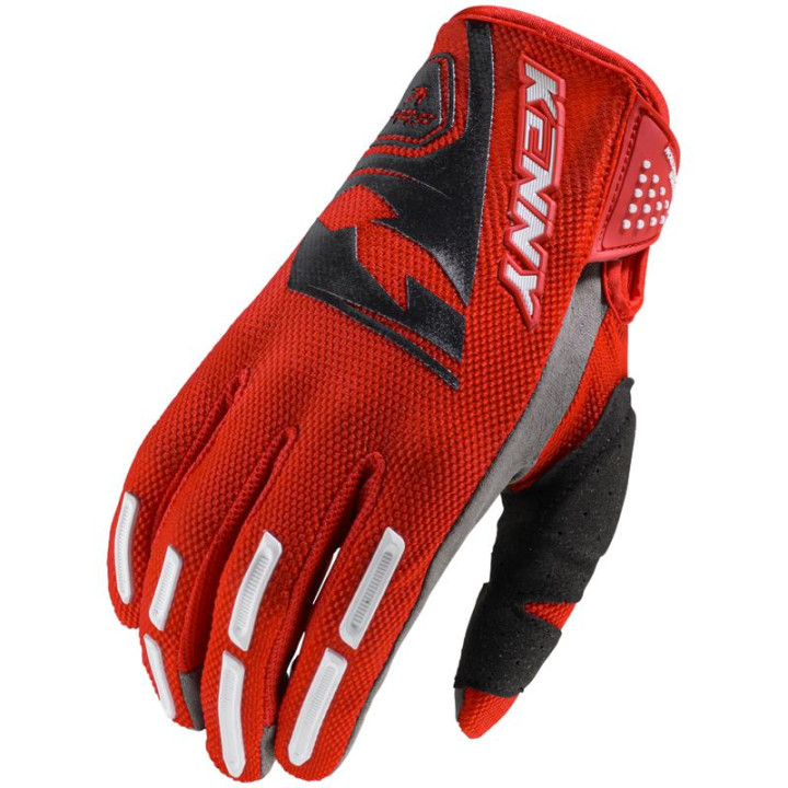 Gants enfant KENNY performance rouge | Oxmoto