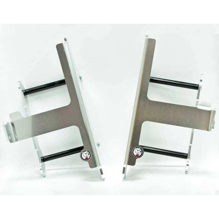 Protèges radiateur alu 4mm AXP sherco 250 se racing 2014-19 alu