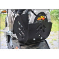 Sabot pehd 6mm AXP Yamaha yzf450 2015-17 noir | Oxmoto