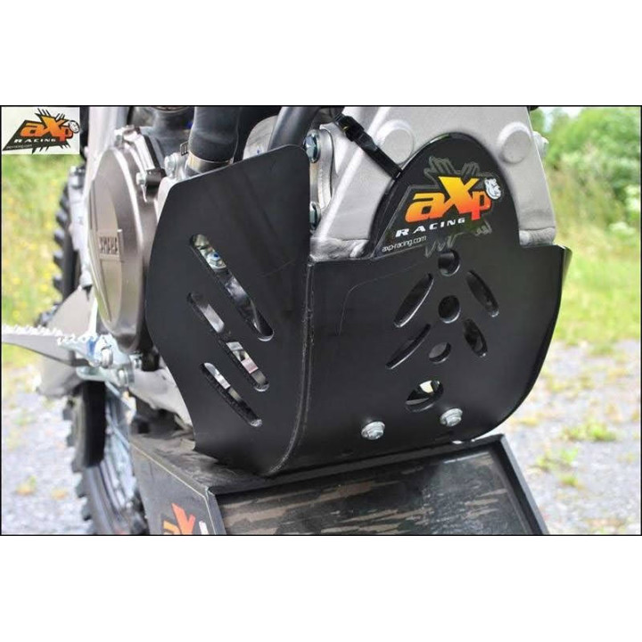 Sabot pehd 6mm AXP Yamaha yzf450 2015-17 noir | Oxmoto