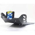 Sabot pehd 6mm AXP Husqvarna tc125 2014-15 noir | Oxmoto