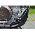 Sabot pehd 6mm AXP Yamaha yzf450 2015-17 noir | Oxmoto