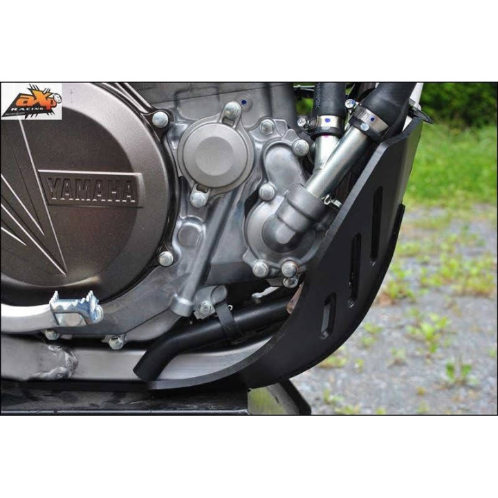 Sabot pehd 6mm AXP Yamaha yzf450 2015-17 noir | Oxmoto