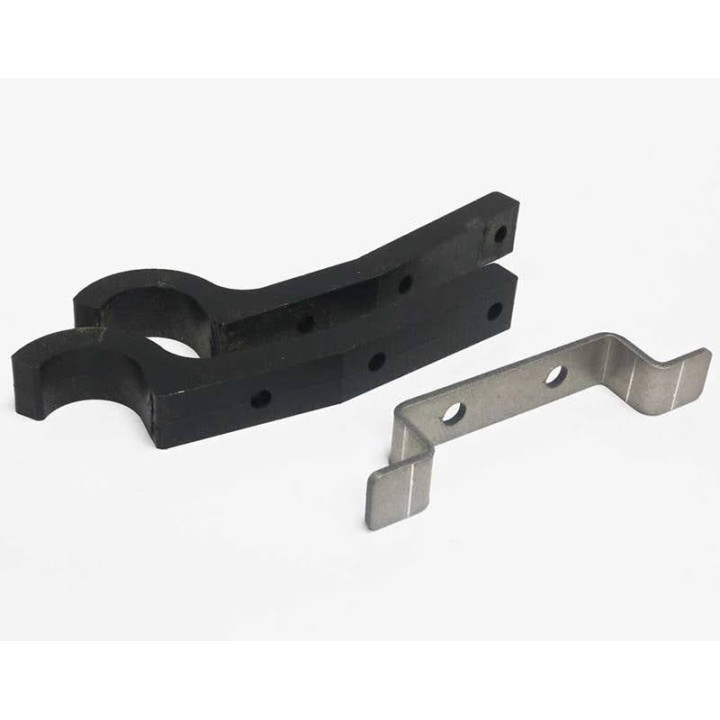 Sabot pehd 6mm AXP Husqvarna tc125 2014-15 noir | Oxmoto