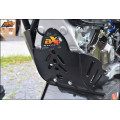 Sabot pehd 6mm AXP Yamaha yzf450 2015-17 noir | Oxmoto