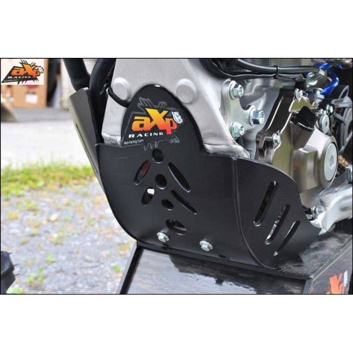 Sabot pehd 6mm AXP Yamaha yzf450 2015-17 noir | Oxmoto