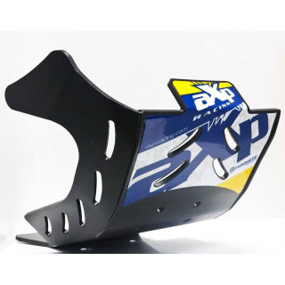 Sabot pehd 6mm AXP Husqvarna fc450 2014-15 noir | Oxmoto
