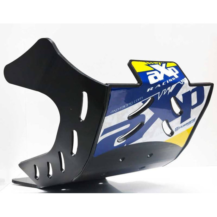 Sabot pehd 6mm AXP Husqvarna fc450 2014-15 noir | Oxmoto