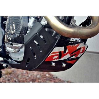 Sabot pehd 6mm AXP KTM 250sxf-350sxf 2016-18 noir | Oxmoto