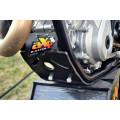 Semelle pehd 6mm AXP KTM 250sxf-350sxf 2016-22 noir | Oxmoto