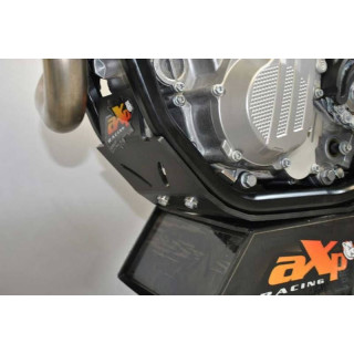 Semelle pehd 6mm AXP KTM 450sxf 2016-22 noir | Oxmoto