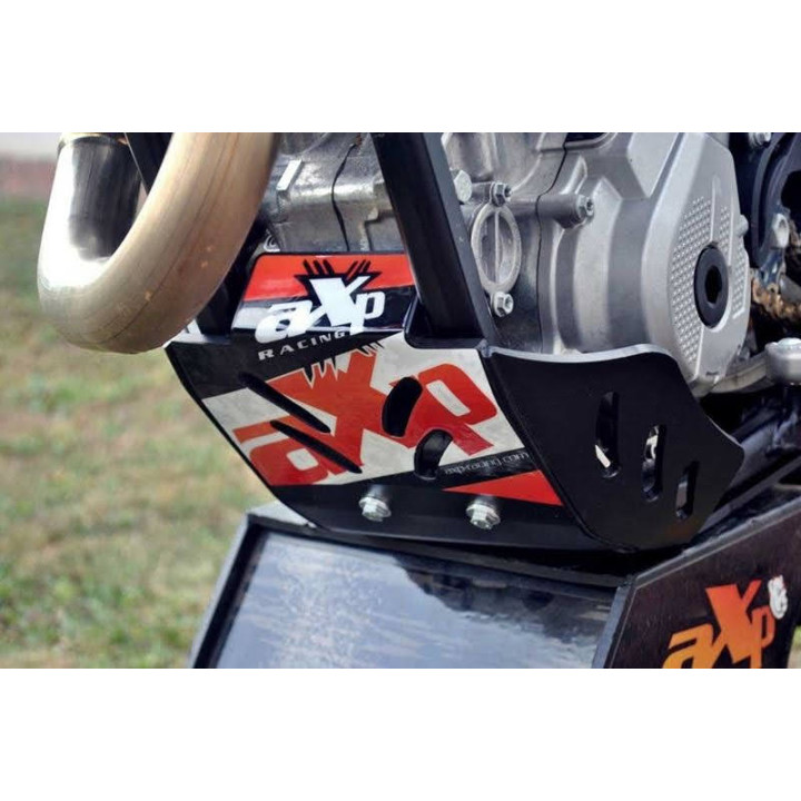 Sabot pehd 6mm AXP KTM 250sxf-350sxf 2016-18 noir | Oxmoto