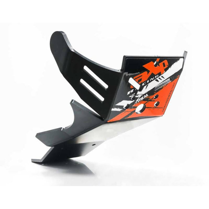 Sabot pehd 8mm avec protection de biellette AXP Husqvarna 250/350 fc 2016-18 noir