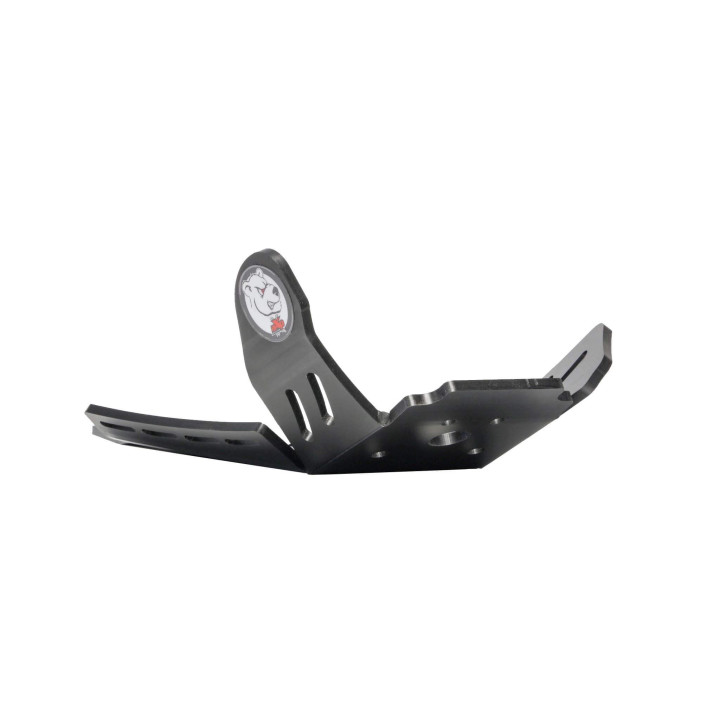 Sabot pehd 8mm avec protection de biellette AXP Yamaha yz125-yz125x 2005-25 noir