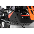 Sabot adventure pehd 8mm AXP KTM 790/890 adventure 2019-24 noir