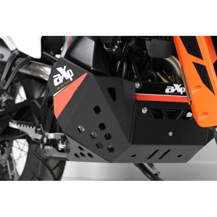 Sabot adventure pehd 8mm AXP KTM 790/890 adventure 2019-24 noir