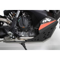 Sabot adventure pehd 8mm AXP KTM 790/890 adventure 2019-24 noir