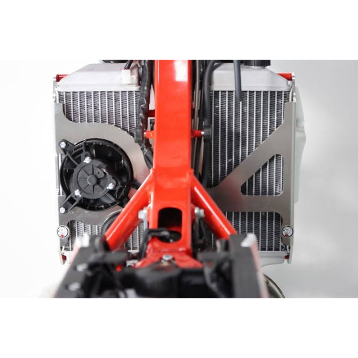 Protèges radiateur alu 4mm AXP Beta rr 2T 2020-23 alu