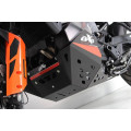 Sabot adventure pehd 8mm AXP KTM 790/890 adventure 2019-24 noir