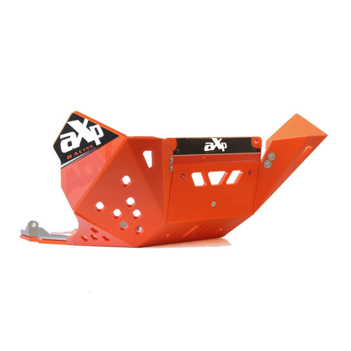 Sabot adventure pehd 8mm AXP KTM 790/890 adventure 2019-24 orange
