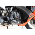Sabot adventure pehd 8mm AXP KTM 790/890 adventure 2019-24 orange