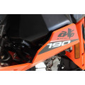 Sabot adventure pehd 8mm AXP KTM 790/890 adventure 2019-24 orange