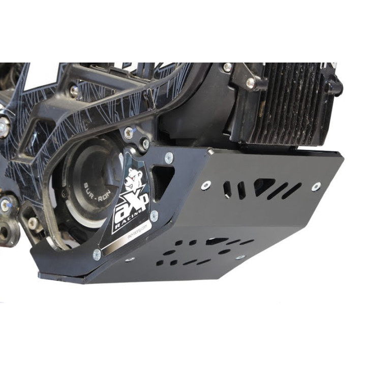 Sabot pehd 6mm AXP surron light bee 2021-23 noir | Oxmoto