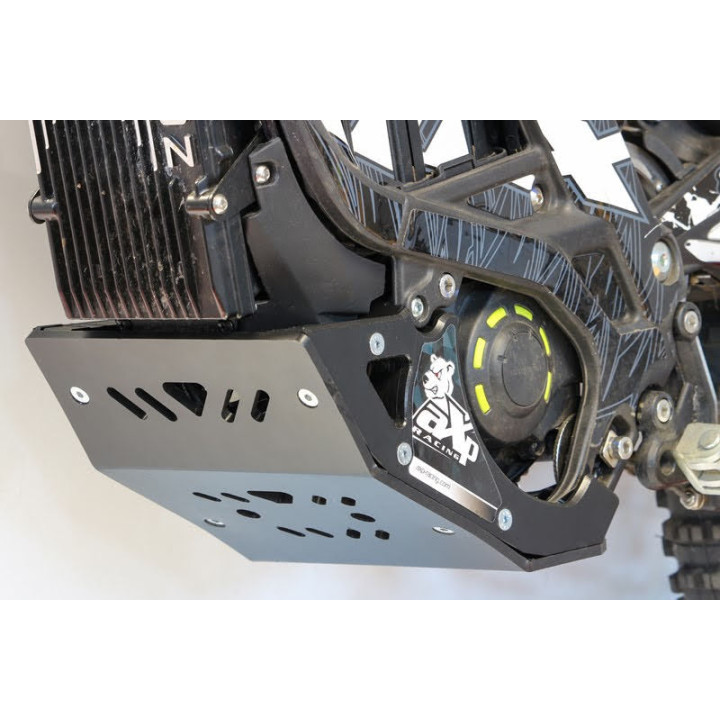 Sabot pehd 6mm AXP surron light bee 2021-23 noir | Oxmoto