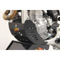 Sabot pehd 6mm AXP Honda 450 crf/crfx 2021-25 noir | Oxmoto