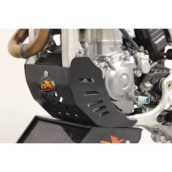 Sabot pehd 6mm AXP Honda 450 crf/crfx 2021-25 noir | Oxmoto