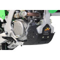 Sabot pehd 6mm AXP Kawasaki kx250 2021-24 noir | Oxmoto