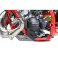 Sabot pehd 6mm AXP Beta 50 enduro/motard 2018-21 noir
