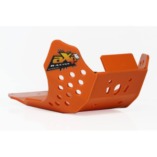Sabot pehd 6mm AXP KTM 250/350 sxf 2023-26 orange | Oxmoto
