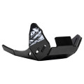 Sabot pehd 8mm avec protection de biellette AXP KTM 250/300 exc 2024-26 noir