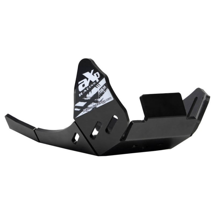 Sabot pehd 8mm avec protection de biellette AXP KTM 250/300 exc 2024-26 noir