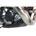 Sabot pehd 8mm avec protection de biellette AXP KTM 250/300 exc 2024-26 noir