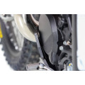 Sabot pehd 8mm avec protection de biellette AXP KTM 250/300 exc 2024-26 noir