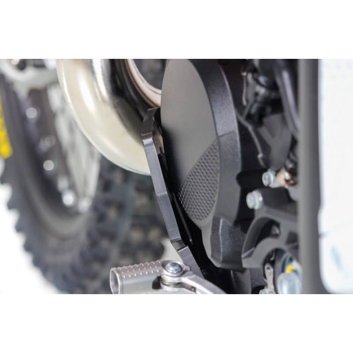 Sabot pehd 8mm avec protection de biellette AXP KTM 250/300 exc 2024-26 noir