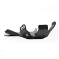 Sabot pehd 8mm avec protection de biellette AXP rieju mr250pro-mr300pro 2021-24 noir