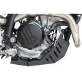 Sabot pehd 8mm avec protection de biellette AXP KTM 250/350 excf-350xwf 2024-26 noir