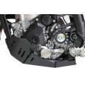 Sabot pehd 8mm avec protection de biellette AXP KTM 250/350 excf-350xwf 2024-26 noir