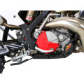 Sabot pehd 8mm avec protection de biellette AXP rieju mr250pro-mr300pro 2021-24 noir