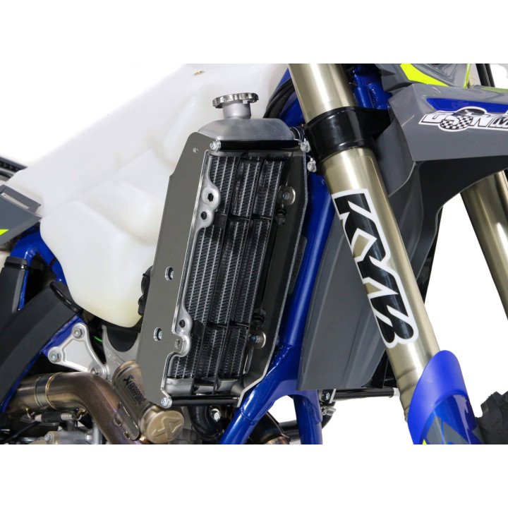 Protèges radiateur alu 4mm AXP sherco 250/300 sef 2024 alu