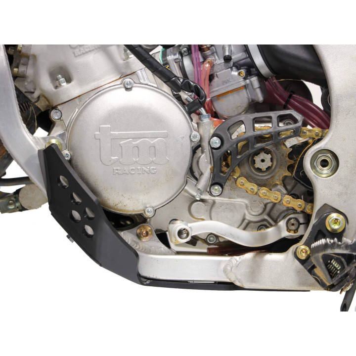 Sabot pehd 6mm AXP tm racing mx85 2024 noir | Oxmoto