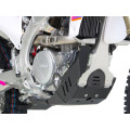 Sabot pehd 8mm avec protection de biellette AXP Yamaha yz250f 2024-26 noir