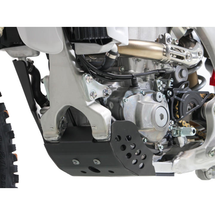 Sabot pehd 6mm AXP Yamaha yz250f 2024-26 noir | Oxmoto