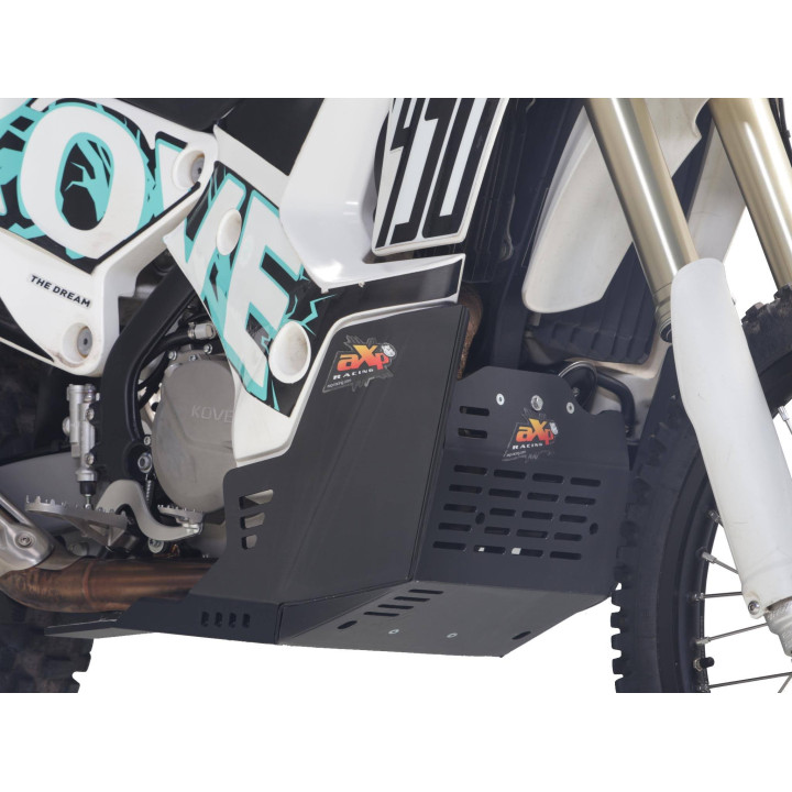 Sabot adventure 8mm AXP kove 450rally 2024-26 noir | Oxmoto
